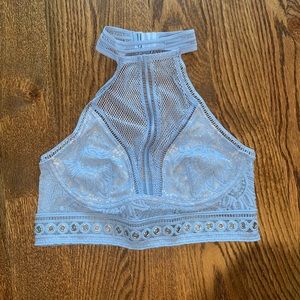 Baby Blue Highneck Bralette